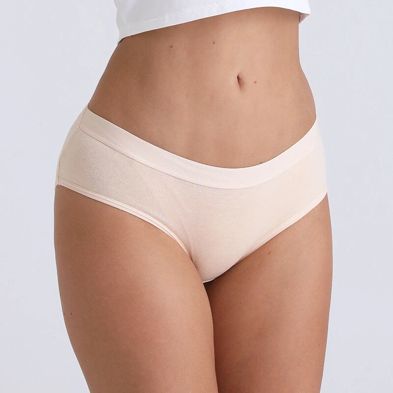 Paquete de 5 Sexy Damas Mujeres Algodón Bragas Calzoncillos Lencería Ropa Interior Cómoda Foto 2 de 4