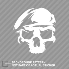 US Army Ranger Skull Sticker Die Cut Decal rangers unit special forces