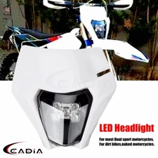 Universal LED Headlight For KTM EXC XCF Husqvarna FE FC TE TX FX 125 250 350 501