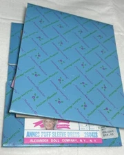 Madame Alexander 260418 Annes Puff Sleeve Dress - Box ONLY