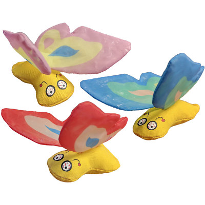 Yeowww! Duckyworld 100% Organic Catnip Butterflies Cat Toy*