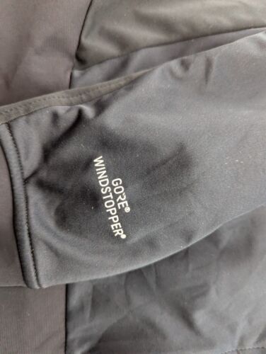 Castelli Rosso Corsa Mens Jacket 2XL Gore Windstopper Black Full Zip Cycling - Picture 5 of 13