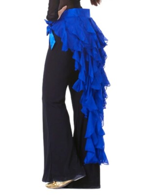 2025 New 1PC Belly Dance Hip Scarf Belt Skirt Latin Belt Nine Tail Fox Skirt