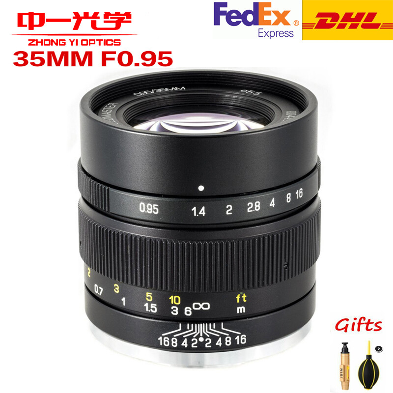 Zhongyi Mitakon 35mm F0.95 APS-C Lens for Fuji XF Canon EF-M/RF