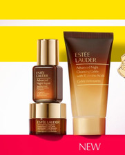 Estee Lauder New Advanced Night Cleansing Gel e, ANR Serum and Eye-Gel Creme