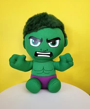 TY Hulk Marvel Beanie Babies 7" Plush Figure Stuffed Animal