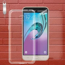 Anti-Explosion HD Soft Screen Protector + TPU Case for Samsung Galaxy On5 G550T