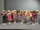 New ListingVintage Barbie Dolls Mattel 1966 Lot Of 12 Barbie Dolls (No Stands) ￼