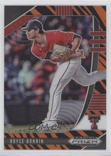 2020 Panini Prizm Draft Picks Tiger Stripes Prizm 67/99 Bryce Bonnin #PDP84 3wu