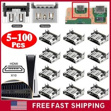 5-100PCS PS5 HDMI Port Connector Socket For Sony PlayStation 5 HDMI Replacement