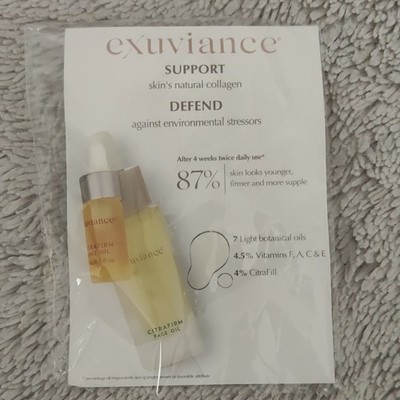 Exuviance CitraFirm Age-Defying Firming Face Oil Antioxidants 0.1 fl oz
