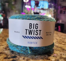 1 Skein Of Big Twist Vortex Northern Lights Dye Lot 2