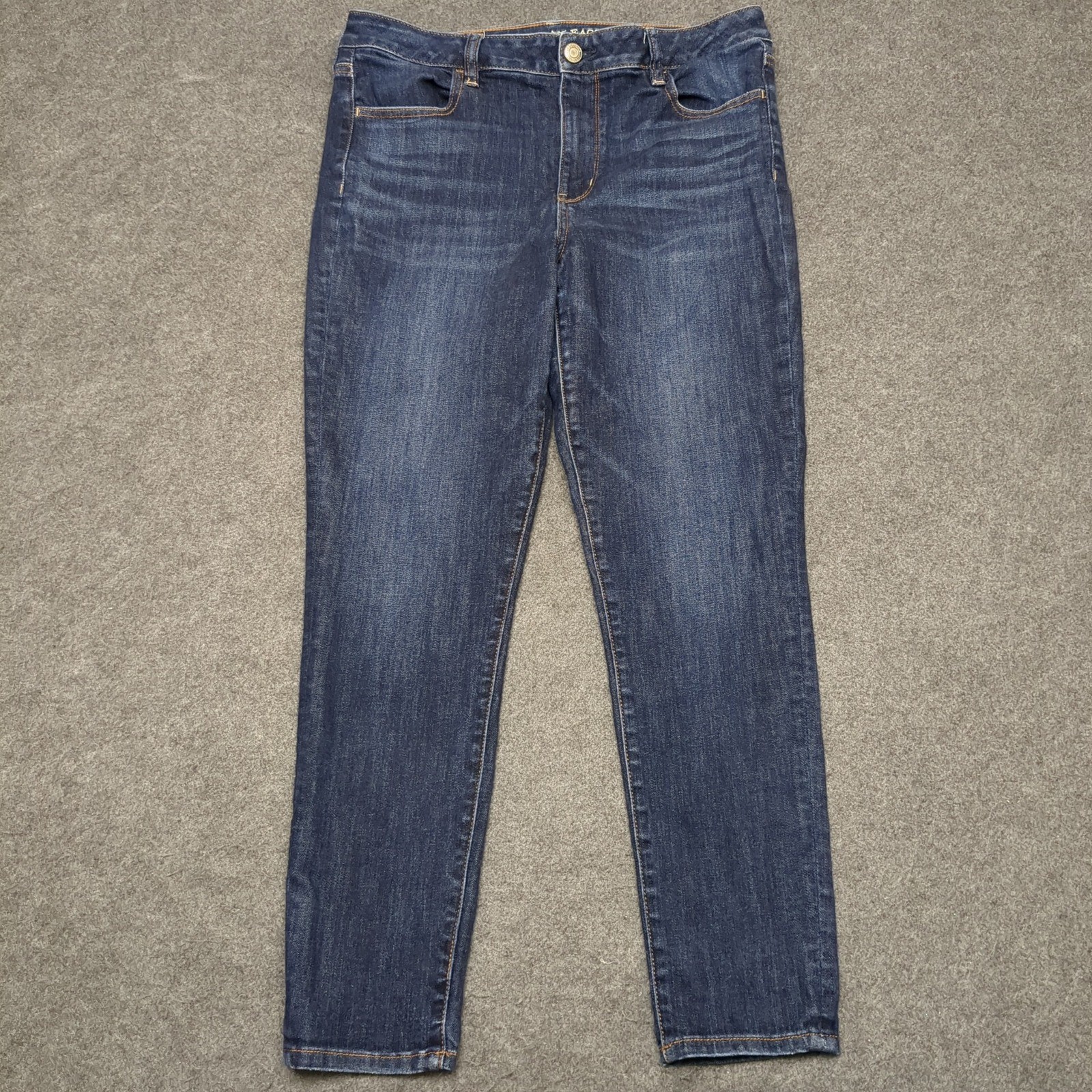 American Eagle Outfitters Jeans Womens Size 16 Regular Blue Denim Straight Leg