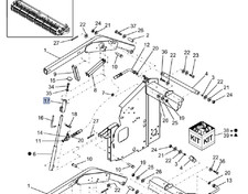 TUBETTO CNH 87045535 ricambio per trattore e mietitrebbia CASE e NEW HOLLAND
