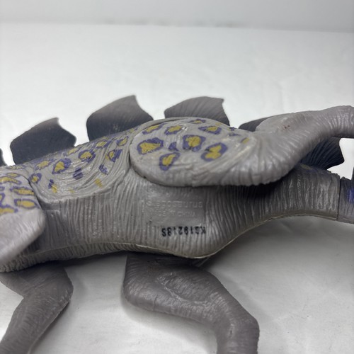 Kid Galaxy Stegosaurus Dinosaurier Spielzeug Figur bewegliche Figur lila spielen - Bild 6 von 7