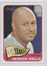 2014 Topps Heritage Vernon Wells #358 d1f