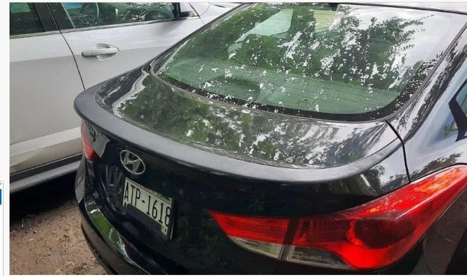 (LOCAL PICKUP ONLY) Trunk/Hatch/Tailgate Coupe Korea Built SE Rear Spoiler Fits  Foto 4 de 4