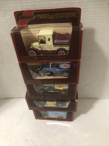 Lot Of 5 Matchbox Models Of Yesteryear (Y-3,Y-5,Y-12,Y-24,Y-30)All With Boxes - Picture 4 of 11