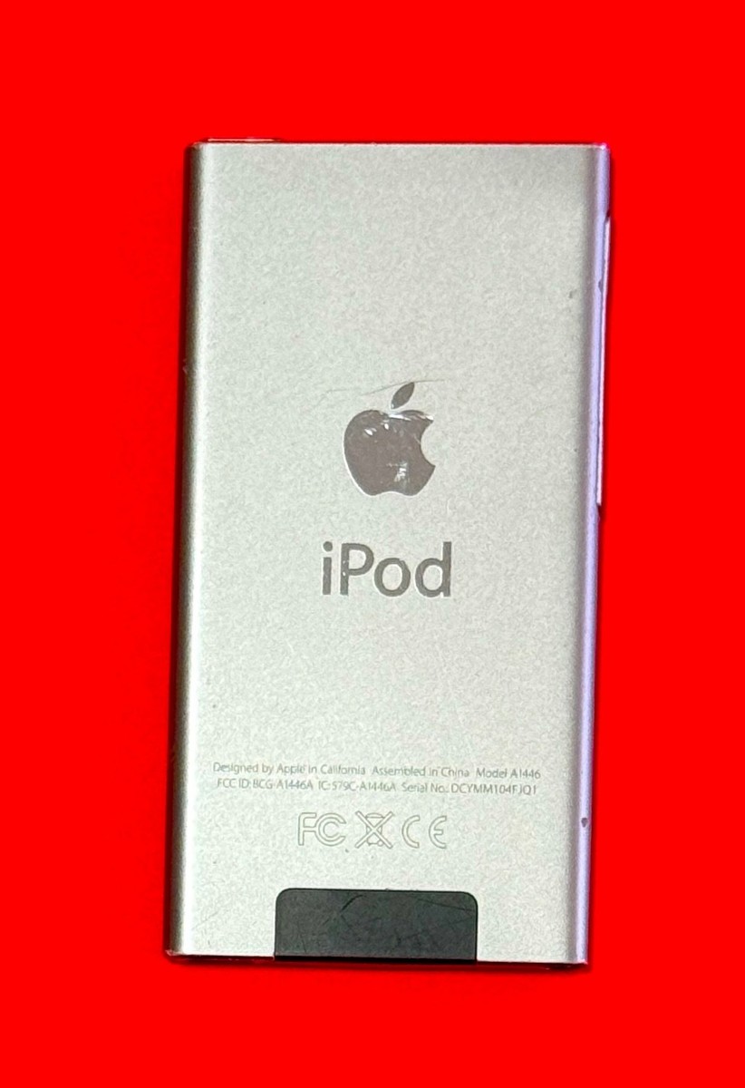 Apple A1446 iPod Nano 7th Generation Charcoal Gray 16GB Tested