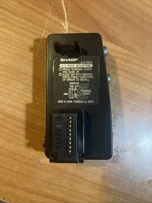 VINTAGE Sharp AV Pack Battery Pack Mounting for Sharp Camcorder Made in Japan