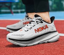 Men’s Running Shoes Breathable Mesh Non-slip Cushion Jogging Trainers Sneakers
