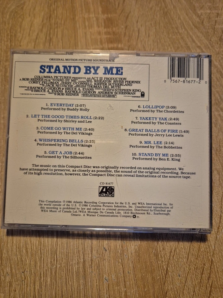 Stand By Me - Soundtrack (CD) - Bild 2 von 2