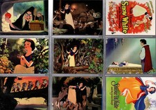 lot de 10 cartes 1993 SkyBox Snow White and the Seven Dwarfs