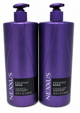 Nexxus Keraphix Shampoo Conditioner 33.8oz Set ProteinFusion Keratin Repair