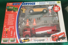 Dickie Speilzug Boxed City Service Set with Friction Concrete Mixer & Mini. BNIB