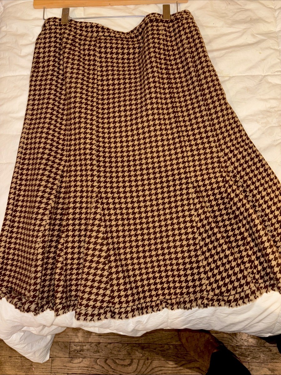 Max Mara Made In Italy Virgin Wool Skirt