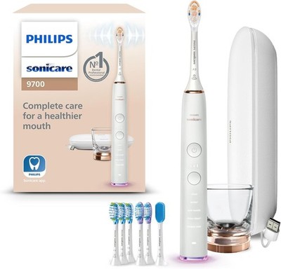 Philips Sonicare DiamondClean Smart 9700 Electric Toothbrush Sonic, HX9957/81