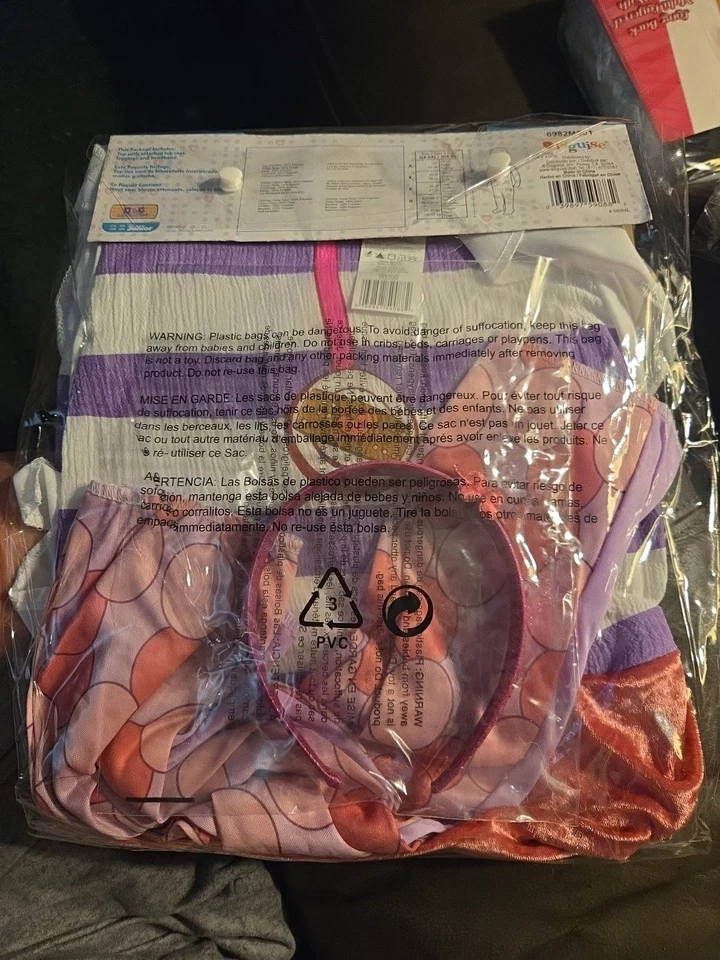 Fantasia clássica feminina Doc Mcstuffins tamanho 4-6X - Imagem 4 de 4