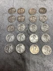 20 walking liberty half dollars