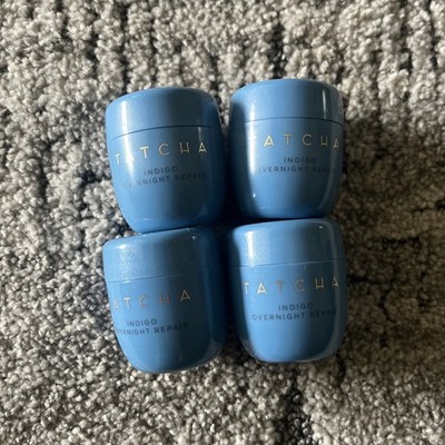 Tatcha Indigo Overnight Repair Cream 4pack travel size 