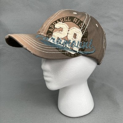 PAI Paramount Apparel 2011 Est. 1929 Distressed Strapback Baseball Cap Hat NWOT