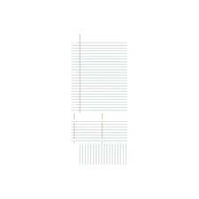 RoomMates RMK2349GMNotebook Paper Dry Erase/Whiteboard Peel and Stick Giant W...