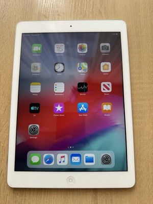 Apple iPad Air 1st Gen 32GB WiFi Touch 9.7'' Silver A1474