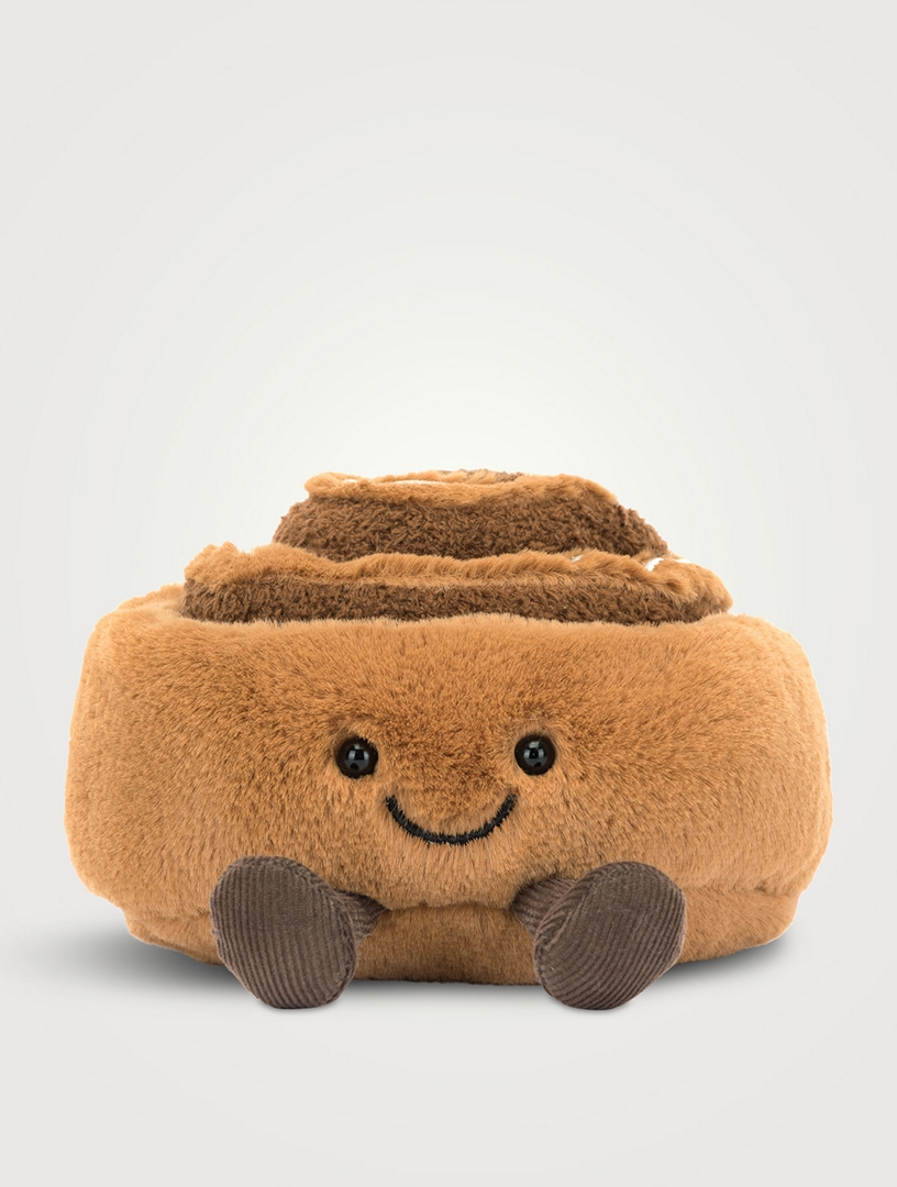 JELLYCAT Amuseables Cinnamon Bun Plush Toy High Quality Adorable