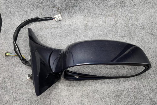 2006-2011 Cadillac DTS Power Side Door Mirror Side View Passenger Blue Metallic - Picture 4 of 19