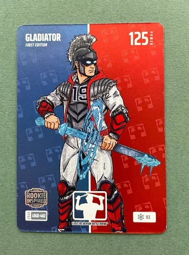 2026 Bo Jackson Battle Arena Gladiator (Roman Anthony) Logo Ice #LOGO-482 Rookie