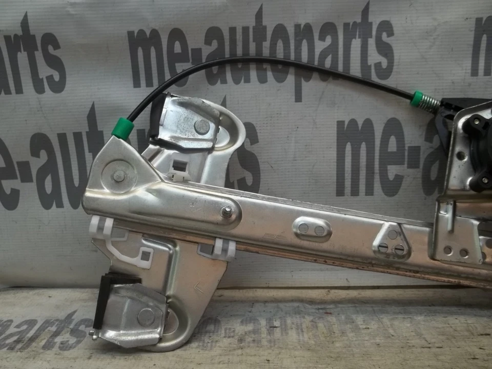 00-05 Cadillac Deville DHS DTS lado del conductor izquierdo ventana trasera regulador y motor Foto 4 de 4