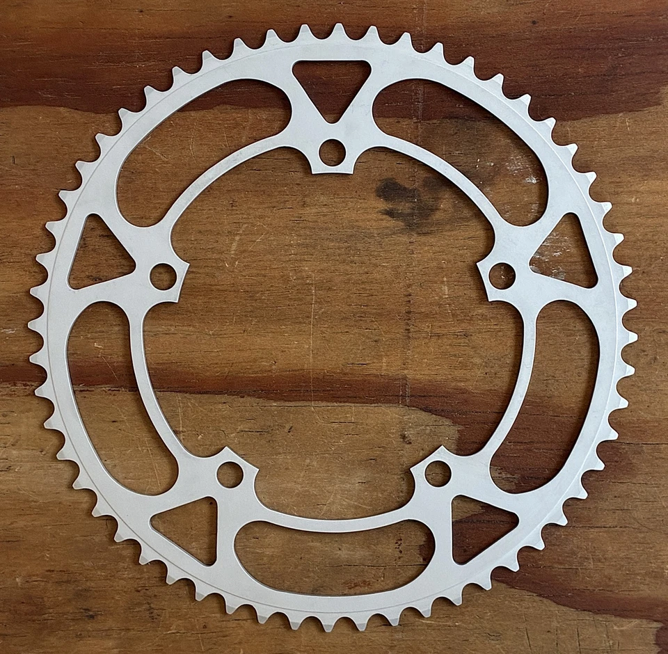 Plato Vuelta NOS - 3/32" Ancho - 56 Dientes - 135 BCD - Campagnolo - EE. UU. Foto 2 de 4