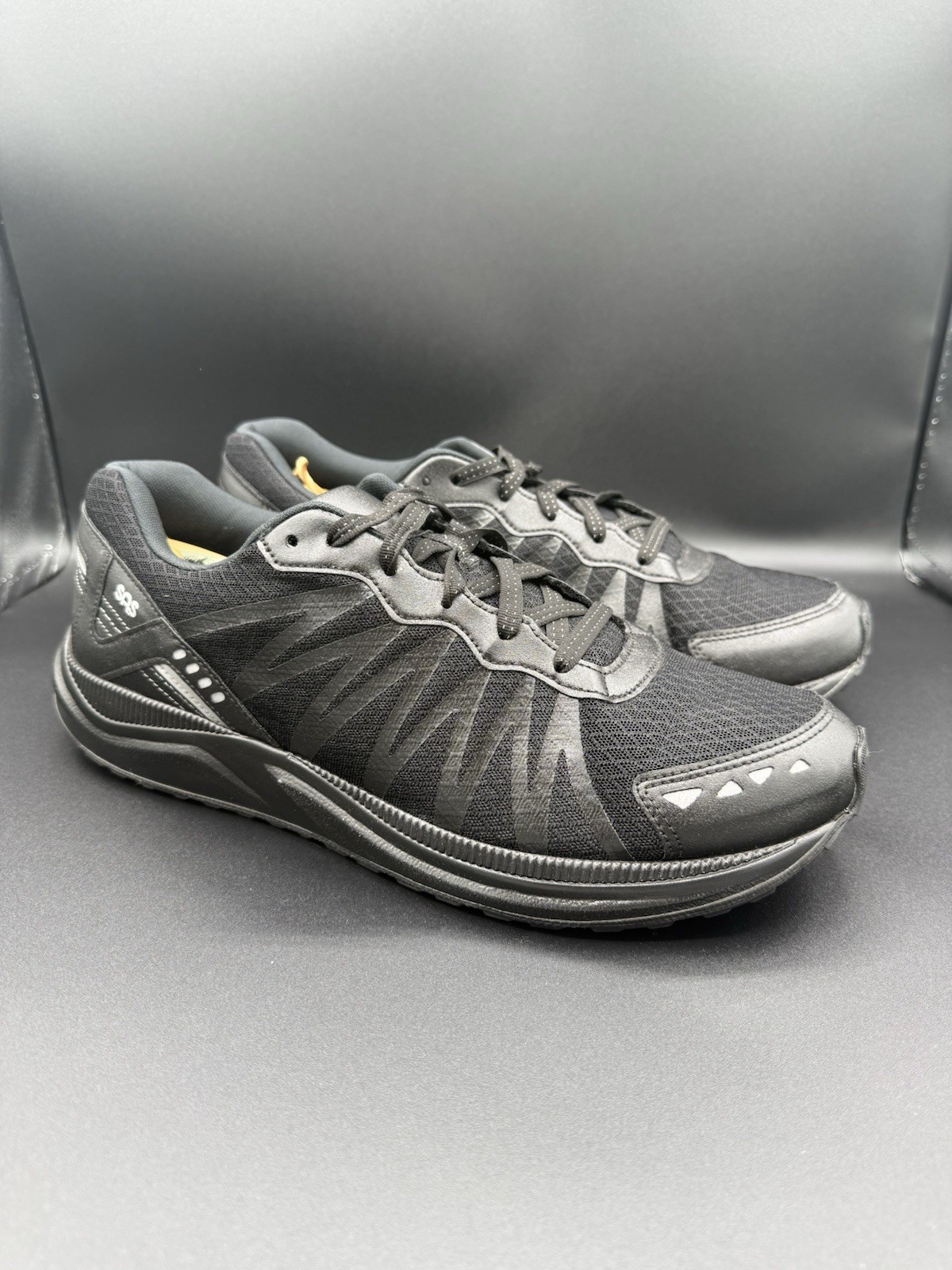 SAOLA SAS Mission One sneaker uomo nere scarpe sportive stringate suola Vibram taglia 12 5D