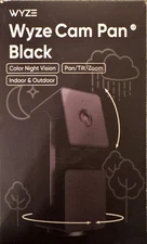Wyze Cam Pan v3 Black Indoor/Outdoor Camera IP65 - WYZECPAN3 (open box)