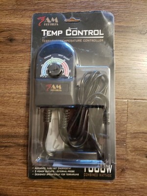 Reptile Terrarium/Germination Temperature Controller with Probe 3 Outlet/1000W