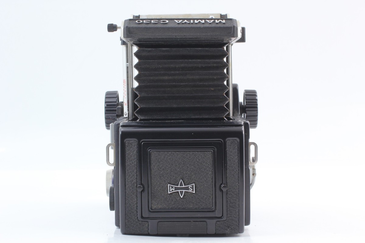 Pro F Blue Dot【Near MINT w/Grip】Mamiya C330 TLR Camera