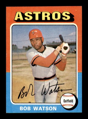 1975 Topps #227 Bob Watson NM or BETTER