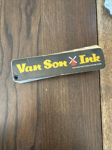 Van Son Ink Patone Matching System 747XR 1988-89 4th Printing - Picture 2 of 8
