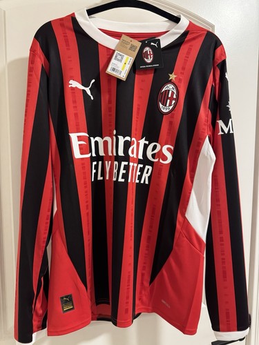 AC Milan 24/25 Home Long Sleeve Kit