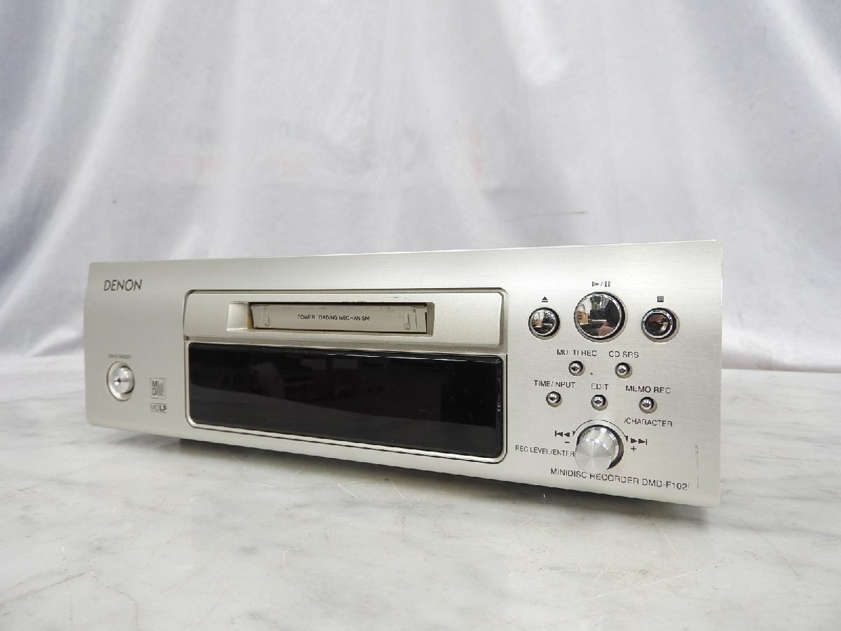 DENON DMD-F102 MD Recorder Deck MiniDisc | eBay
